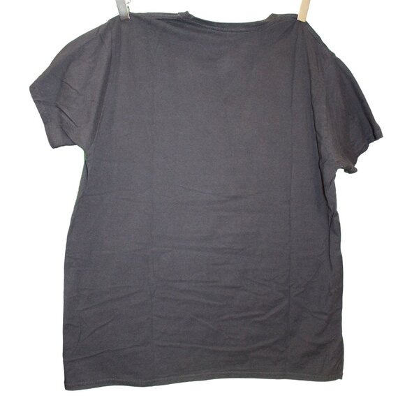 Hanes Nano-T Skeleton Graphic Tee 2XL Black Cotton Ill Just Wait Until Its Quiet - Picture 5 of 7